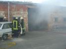 Werkstattbrand Firma Gruenning Einsatzuebung 16