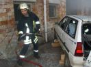 Werkstattbrand Firma Gruenning Einsatzuebung 25