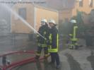 Werkstattbrand Firma Gruenning Einsatzuebung 36