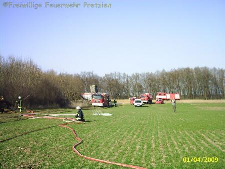 Brand Holzhaufen 6