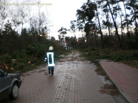 Schadenslage nach Kyrill