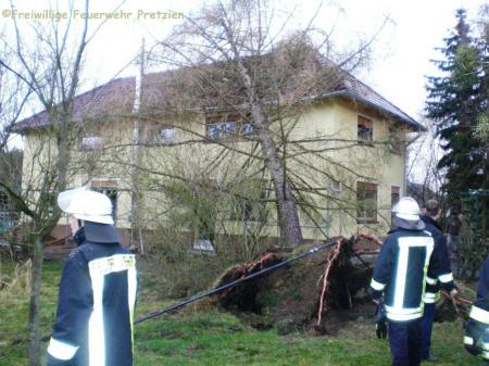 Schadenslage nach Kyrill